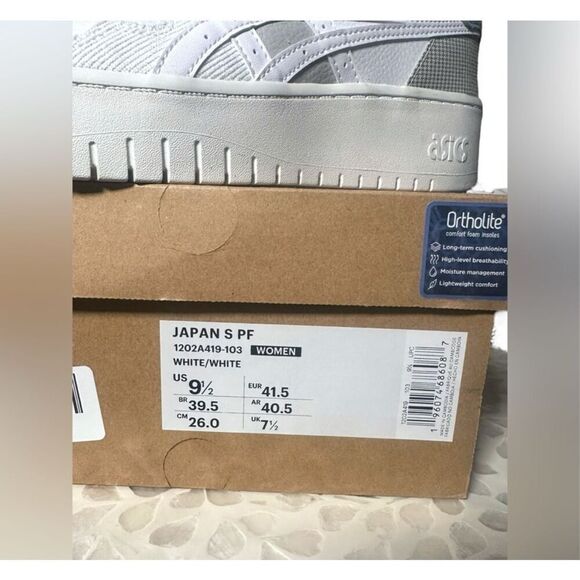 ASICS Japan S PF Platform Sneakers Womens Size 9.5 NIB Ortholite - Picture 8 of 8